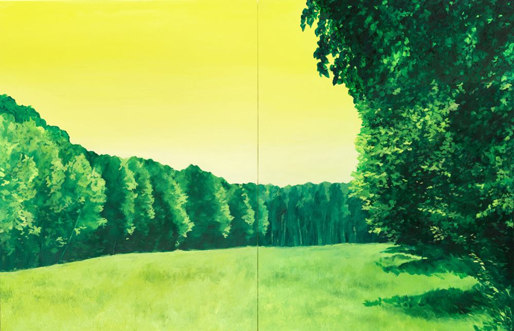 Incense, 140 × 90 cm, oil on canvas, 2021   /   Incense, 140 × 90 cm, olej na płótnie, 2021 