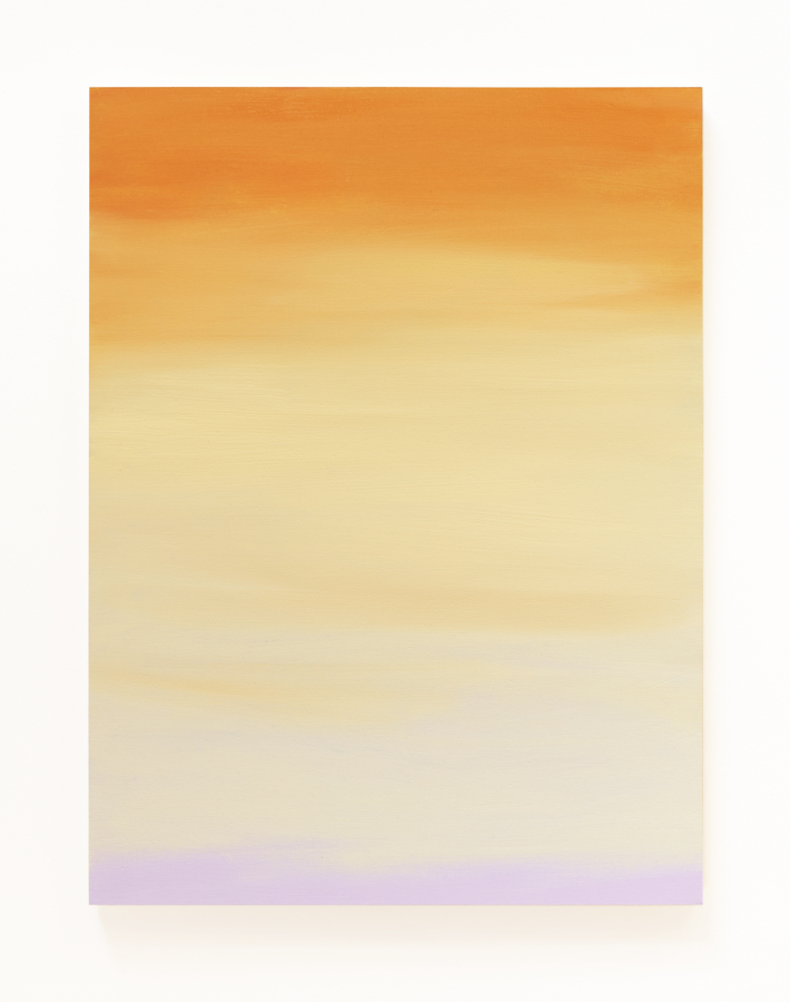Sky/Heaven (10.08.22), 80 × 60 cm, oil on canvas, 2022   /   Niebo (10.08.22), 80 × 60 cm, olej na płótnie, 2022