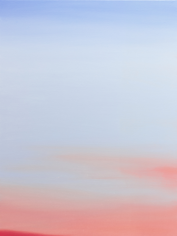 Sky/Heaven (11.08.22), 80 × 60 cm, oil on canvas, 2022   /   Niebo (10.08.22), 80 × 60 cm, olej na płótnie, 2022